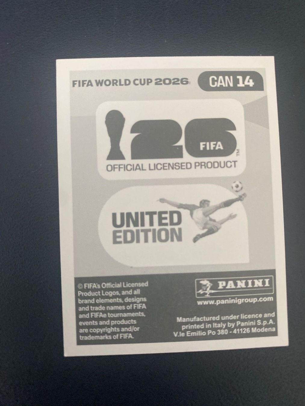 Panini Sammelbilder & Trading cards: Panini FIFA World Cup Sticker CAN 14 – Neu (gemäss Beschreibung) aus Glattbrugg von riseca 1