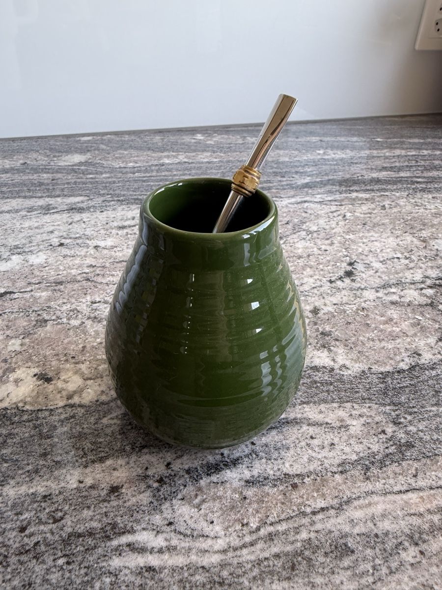 Tazze: Mate Becher mit Bombilla Keramik gruen – Usato da Hüttwilen venduto da sar_8gj7