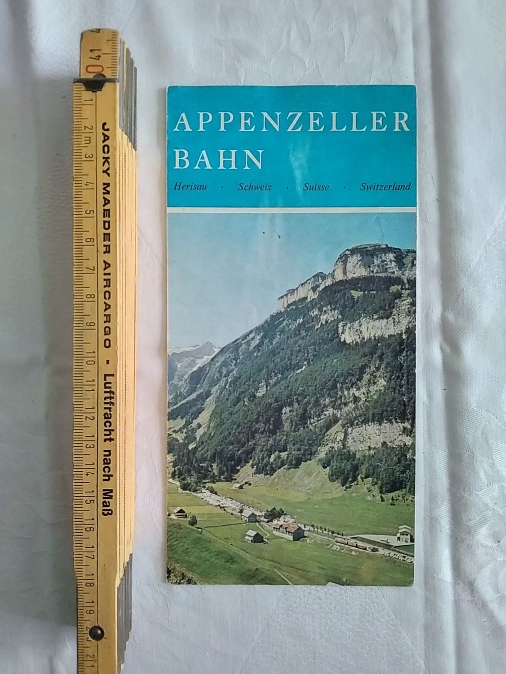 Bücher: Prospekt APPENZELLER BAHN – Gebraucht aus Appenzell von lama19 1