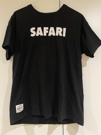 Safari Kleidung T-Shirt, Schwarz, Grösse L, Top Zustand