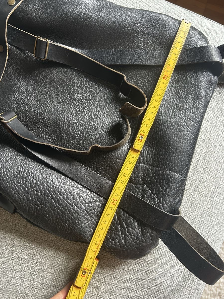 Rucksäcke: Ledertasche/Rucksack schwarz   – Gebraucht aus Zürich von cdu_8jxf 7