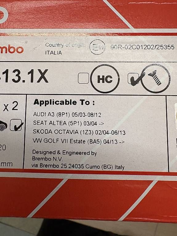 Tutti pezzi di ricambio auto: Dischi forati Brembo  – Usato da Prosito venduto da Nic_111 3