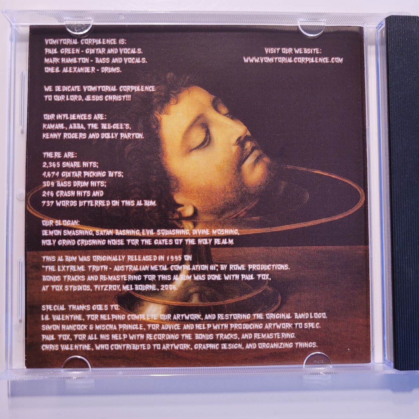 CD: Vomitorial Corpulence - Karrionic Hacktician – Usato da Münsingen venduto da Drachenwurst 2