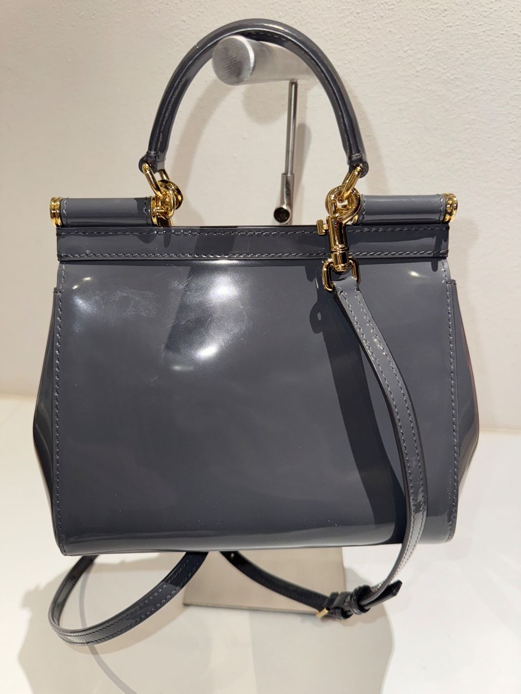 Dolce & Gabbana Borse da donna: Dolce & Gabbana Sicily patent leather bag – Usato da Lugano venduto da chs_fjt5 1
