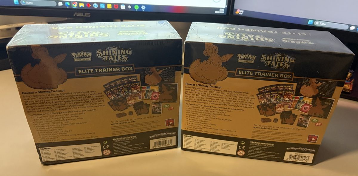 Pokémon Sammelbilder & Trading cards: Shining Fates Elite Trainer Box 2 Stk Eng – Neu (gemäss Beschreibung) aus Bern von Diego-maradona 3