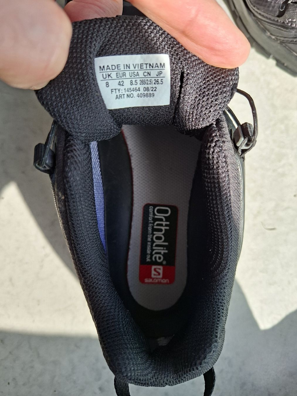 Scarpe da uomo: chaussure Salomon unisex – Nuovo (secondo la descrizione) da Genève venduto da gwendal-1er 5