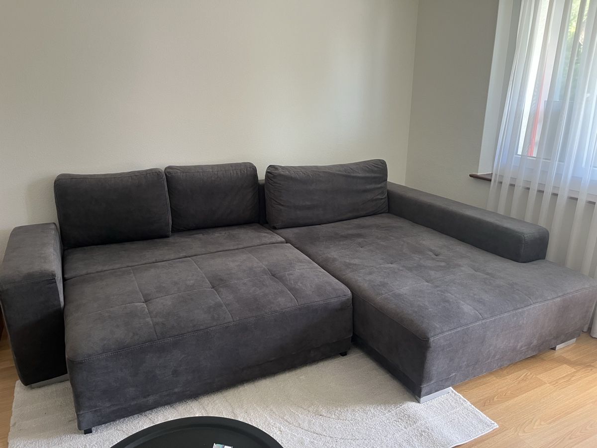 Sofas: Ecksofa Grau zum ausziehen – Gebraucht aus Watt von ale_hvw8 4