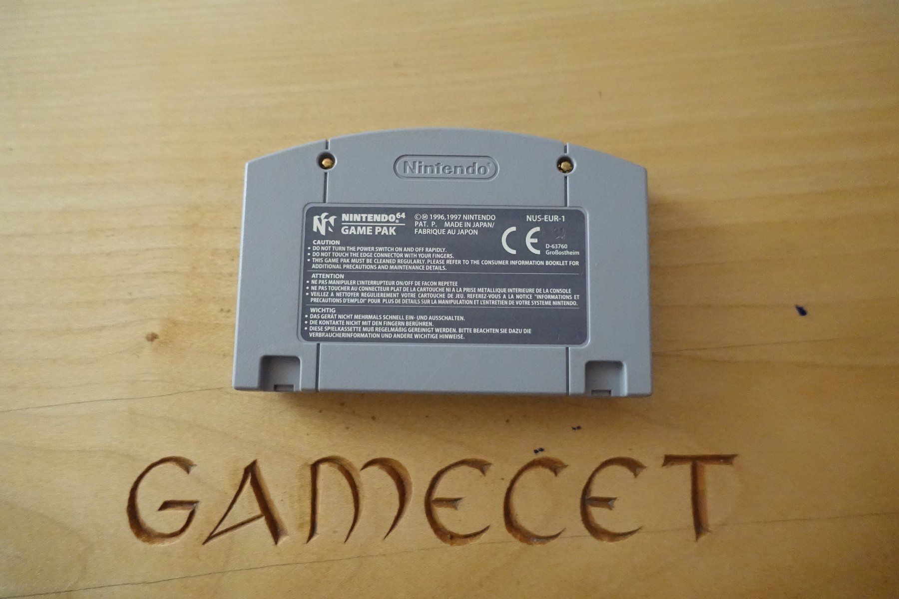 Nintendo Spiele: F1 Pole Position 64 – Gebraucht aus Steinach von Gamecet 1