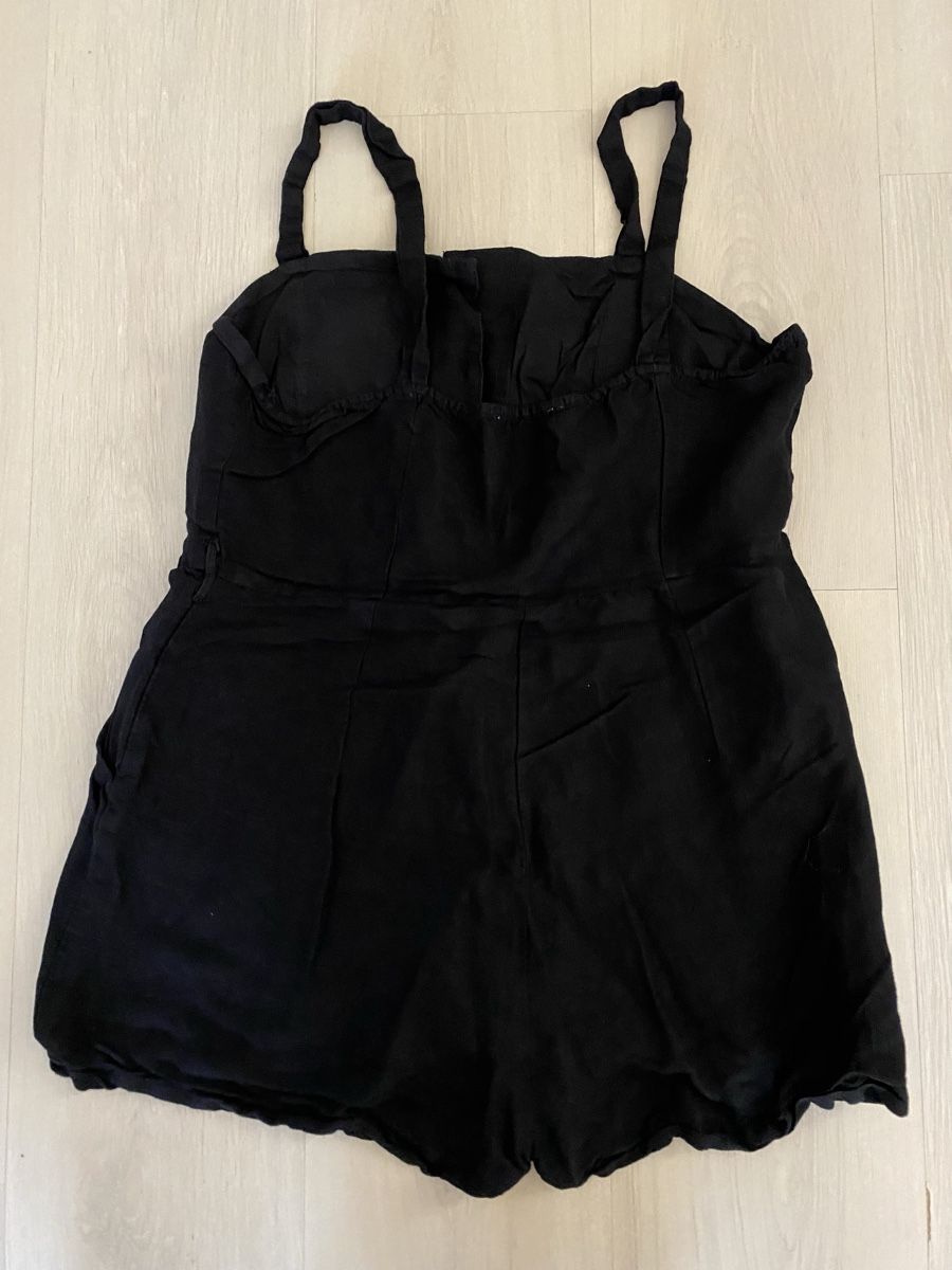 Mango Tute: Combinaison short / combishort noir taille L Mango – Nuovo (secondo la descrizione) da Collonge-Bellerive venduto da tan_rn2p 1
