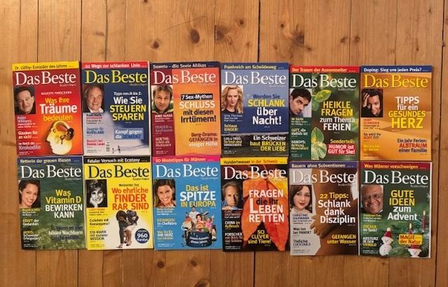 Riviste & Magazine: Reader's Digest Das Beste (Januar - Dezember 2007) – Usato da Hochfelden venduto da hschnell
