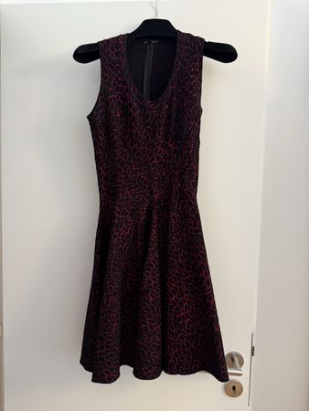 Robe sans manches Alaïa PARIS imprimé bicolore taille 38
