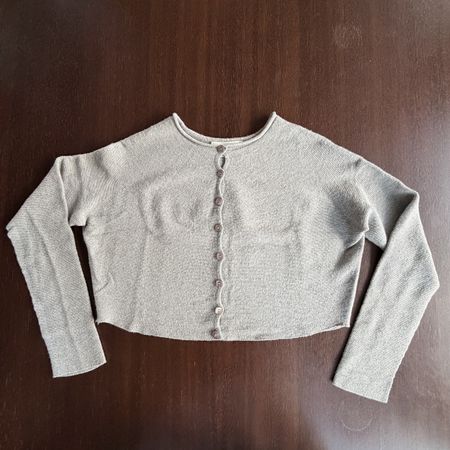 VICOLO GLITZERNDE STRICKJACKE XS