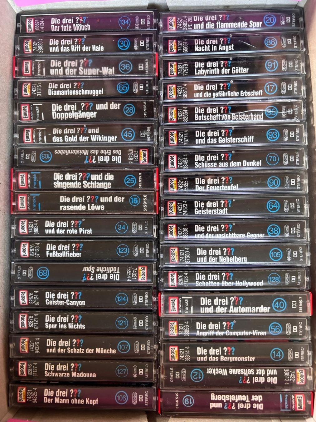 Musicassette: Die Drei ??? Kassetten Konvolut – Usato da Grenchen venduto da Vintagewatchoverdose 2