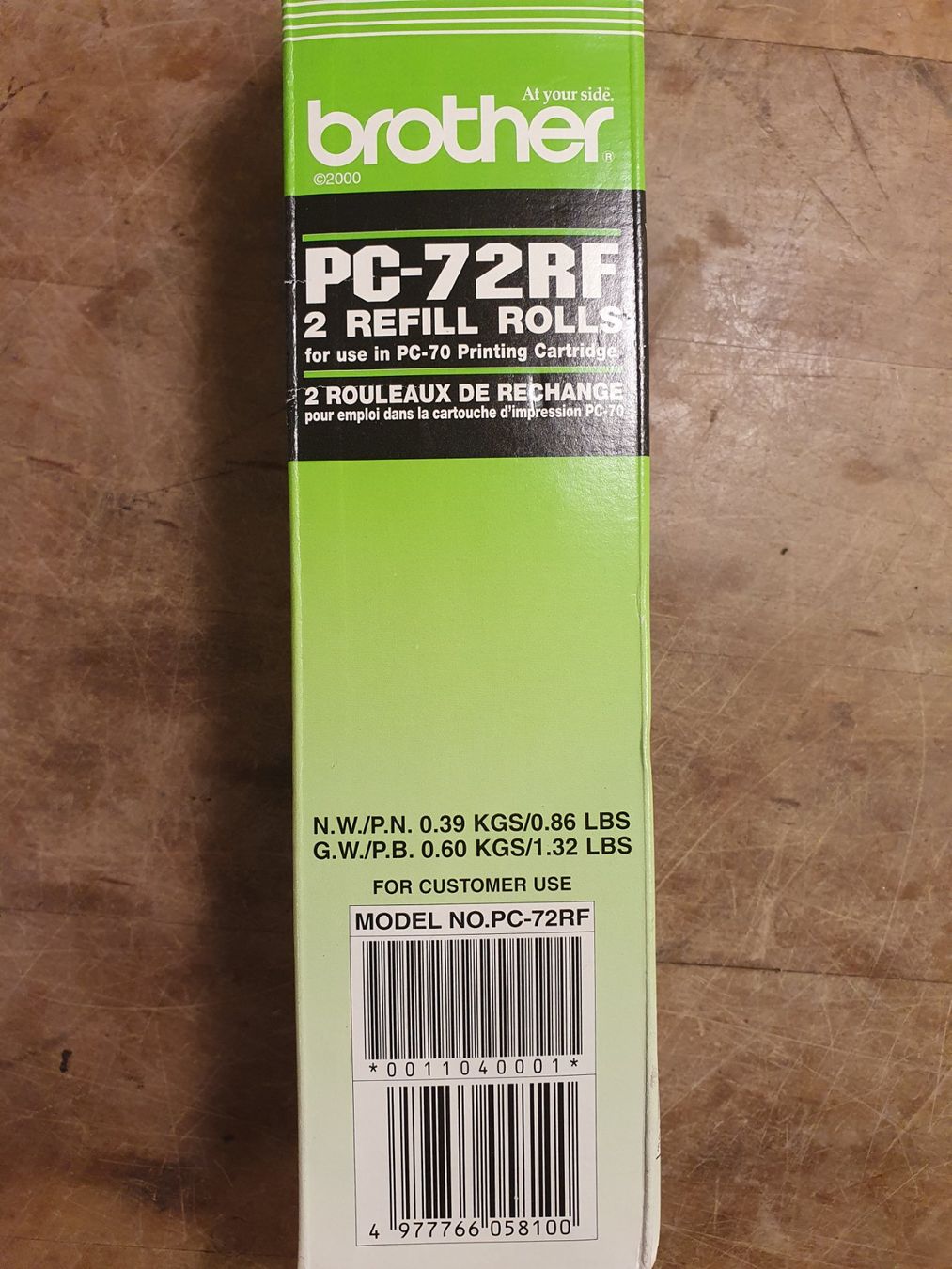 Brother Faxgeräte: Brother PC-72RF Nachfüllrollen – Gebraucht aus Zürich von loosebone 2