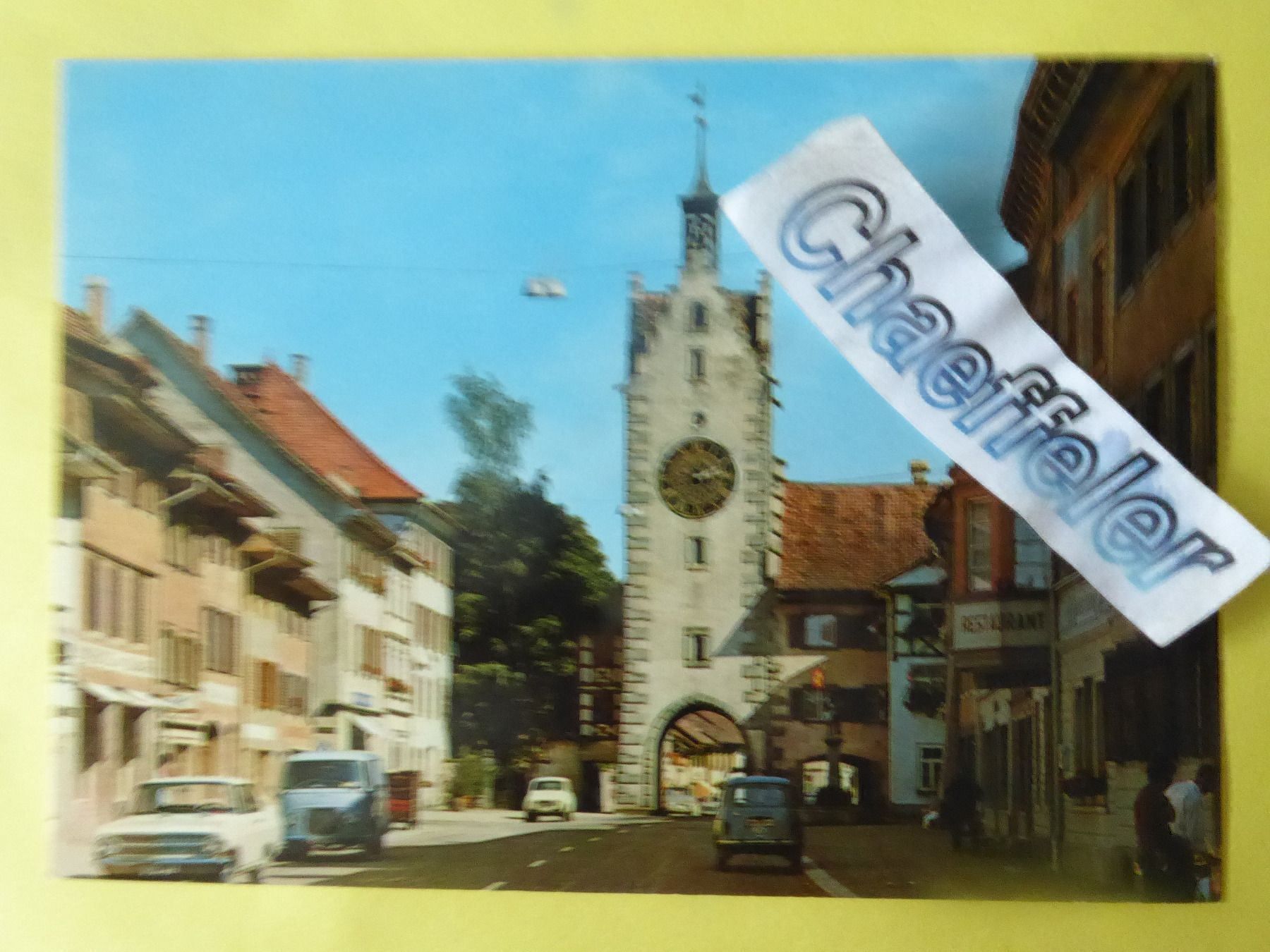 Cartoline postali: 115  Diessenhofen  TG – Usato da Zürich venduto da Chaeffeler