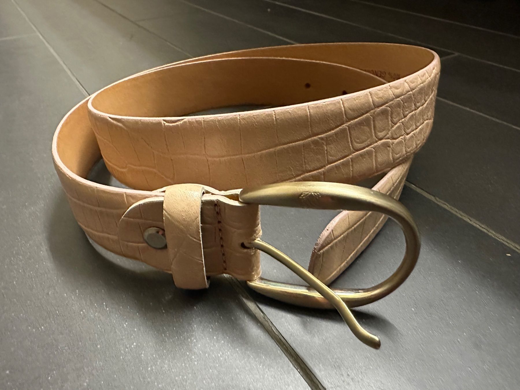 Navyboot Cinture: Navyboot Ledergürtel Gr 90 cm Damen – Usato da Zürich venduto da anyka
