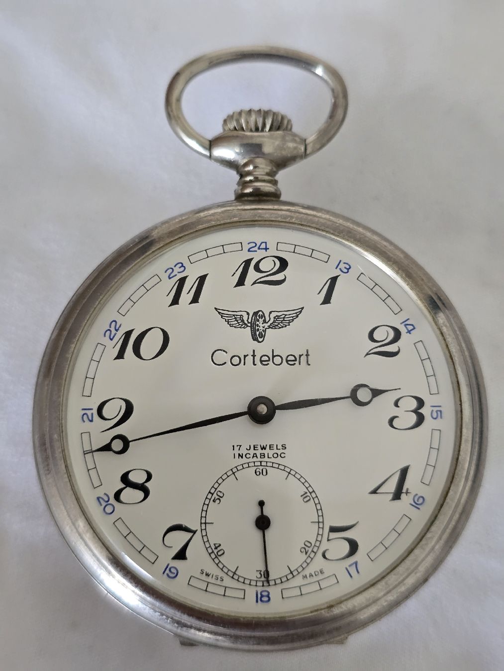 Cortébert Orologi: Montre de Poche Cortebert – Usato da Les Acacias venduto da watinjo