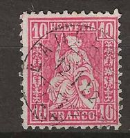 CH046 - Helvetia assise 46 vollstempel