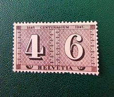 francobollo centenario 1843 - 1943