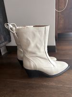 Damenstiefeletten in Beige, Gr. 38 -