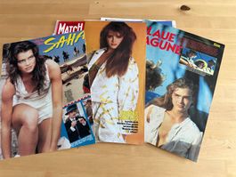 BROOKE SHIELDS MICHAEL JACKSON tolle Berichte 80's Kult Top