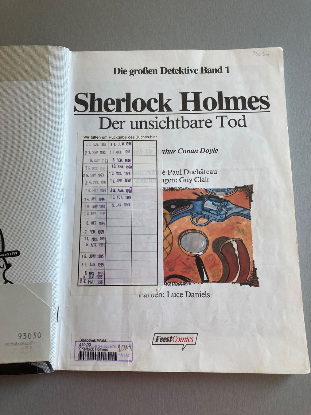 Fumetti: 2 Comicbände von Sherlock Holmes – Usato da Wald ZH venduto da Liedermacher 3