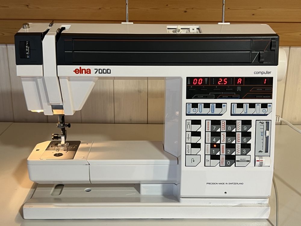 Elna 7000 Computer Nähmaschine - Inkl. Zubehör - Defekt (Defekt) in ...