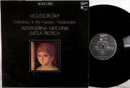 Moussorgsky - In the Nursery Kinderstube - HARMONIA Mundi LP