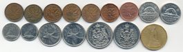 Kanada Canada Lot aus 16 Münzen 1939 - 1998
