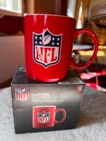NFL Kaffee Becher Tasse Keramik Rot Ovp. Geschenkidee!