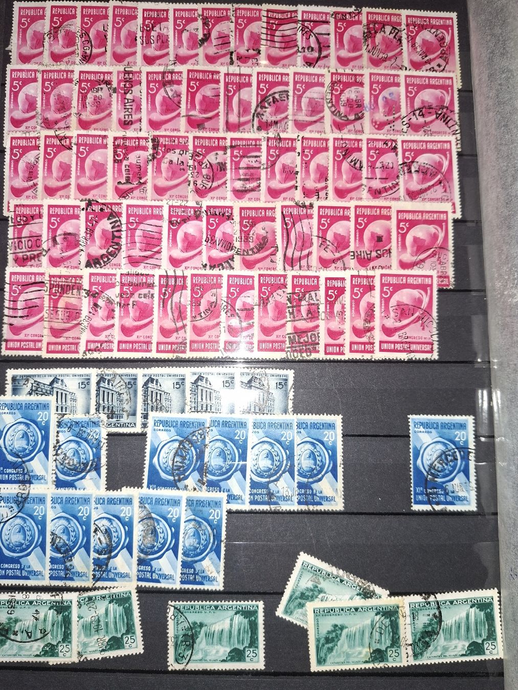 Tutti i francobolli: Dublettensammlung Argentinien  – Usato da Balgach venduto da SIMEON27 9