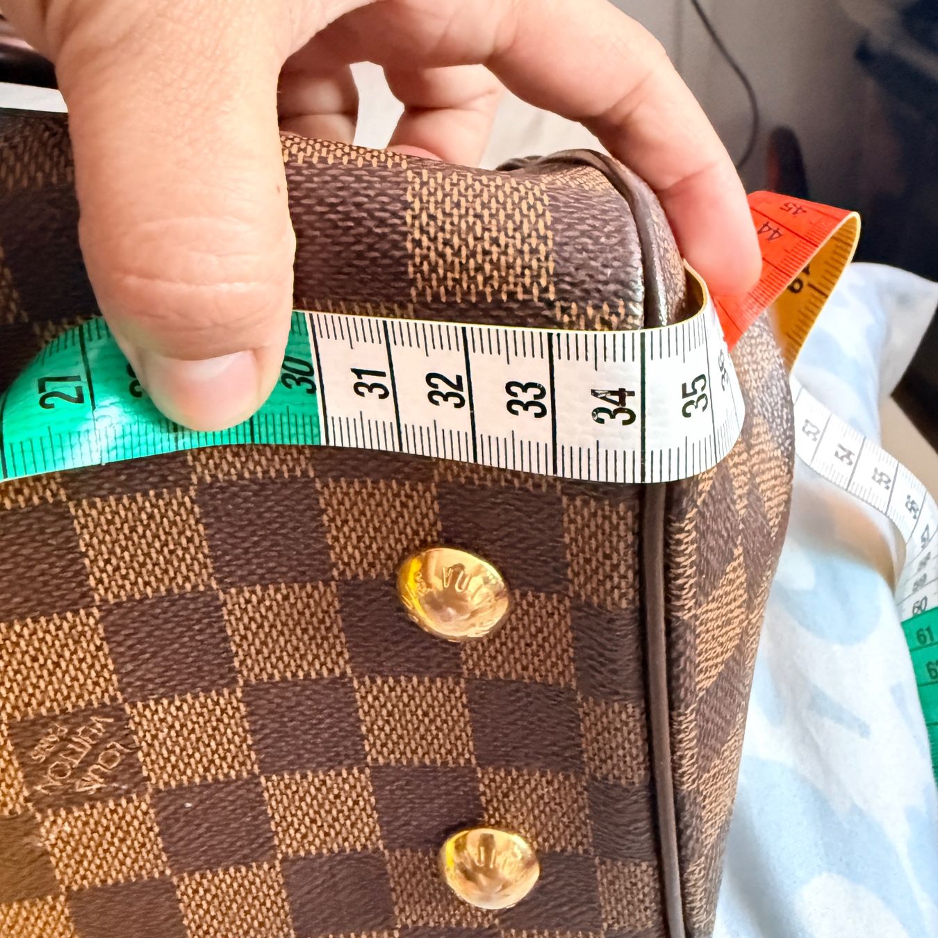 Louis Vuitton Borse da donna: Louis Vuitton Shoulder Bag Trevi Damier – Usato da Geneve venduto da DarlingVintage 6