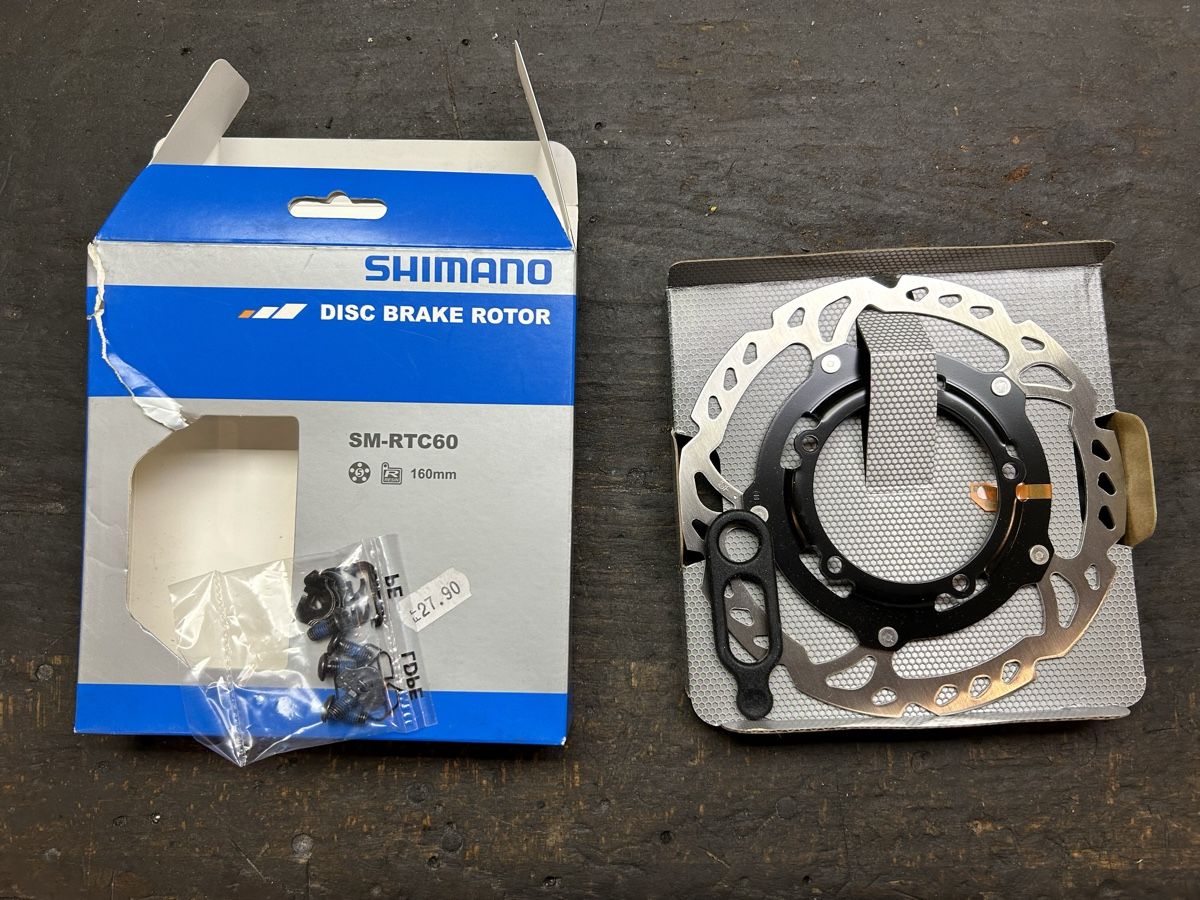 Shimano Pezzi di ricambio: Bremsscheibe Shimano SM-RTC60 160mm – Nuovo e nell'imballaggio originale da Basel venduto da Nyarlatothep 1
