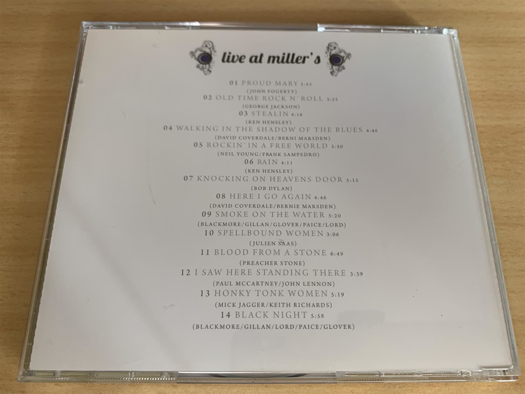 CDs: Bony Moronie - live at miller's – D'occasion à Rikon im Tösstal par Alpenmutz 1