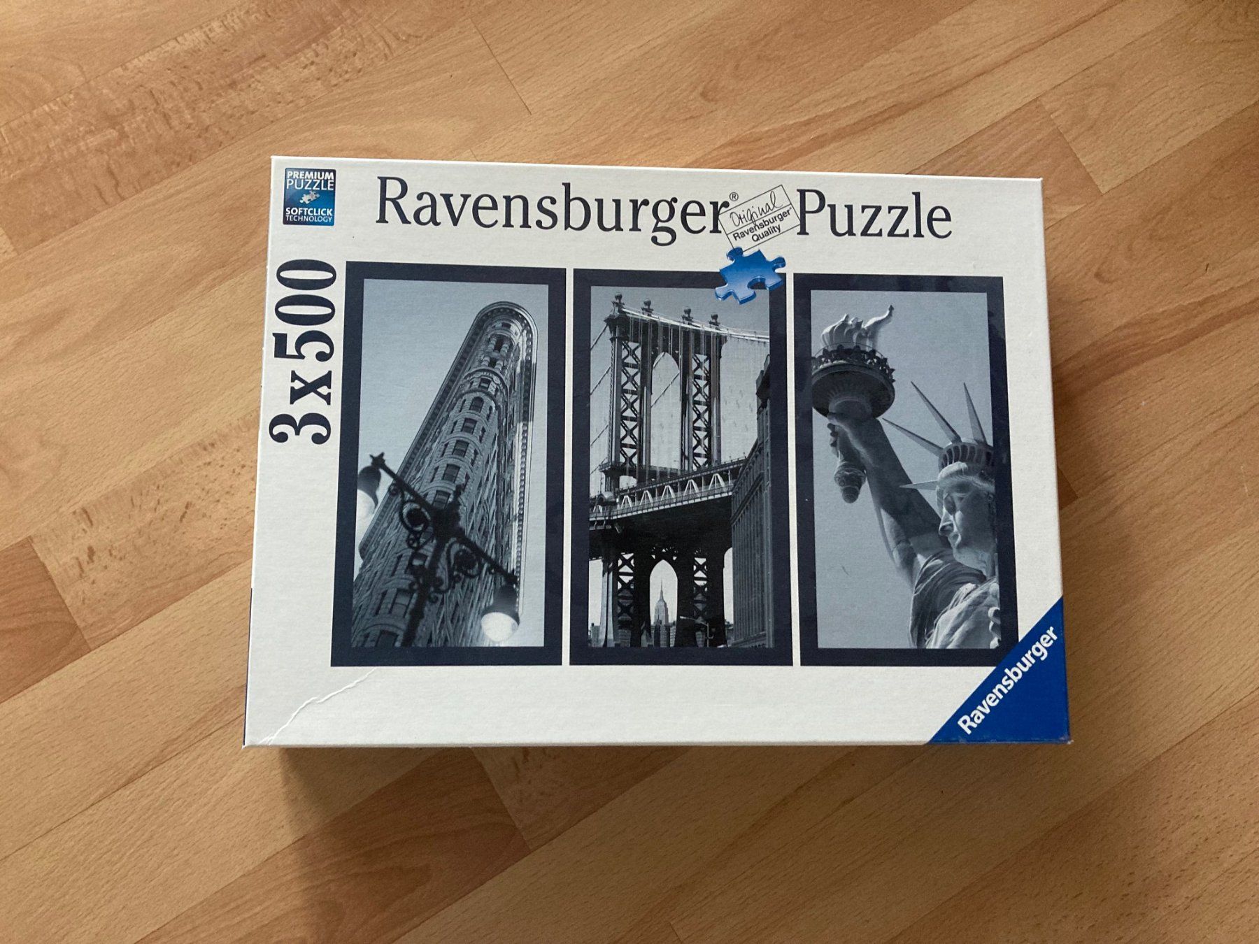 Ravensburger Puzzle: 3 Stück 500 er Puzzles Amerika – Nuovo e nell'imballaggio originale da Aadorf venduto da Oili 1