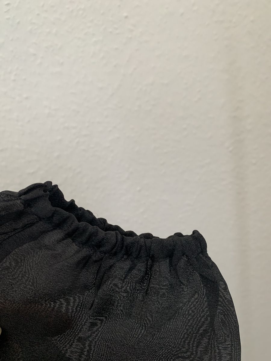 Monki Top: Blouse noire transparente Monki – Nuovo e nell'imballaggio originale da Genève venduto da rez_c6c6 4