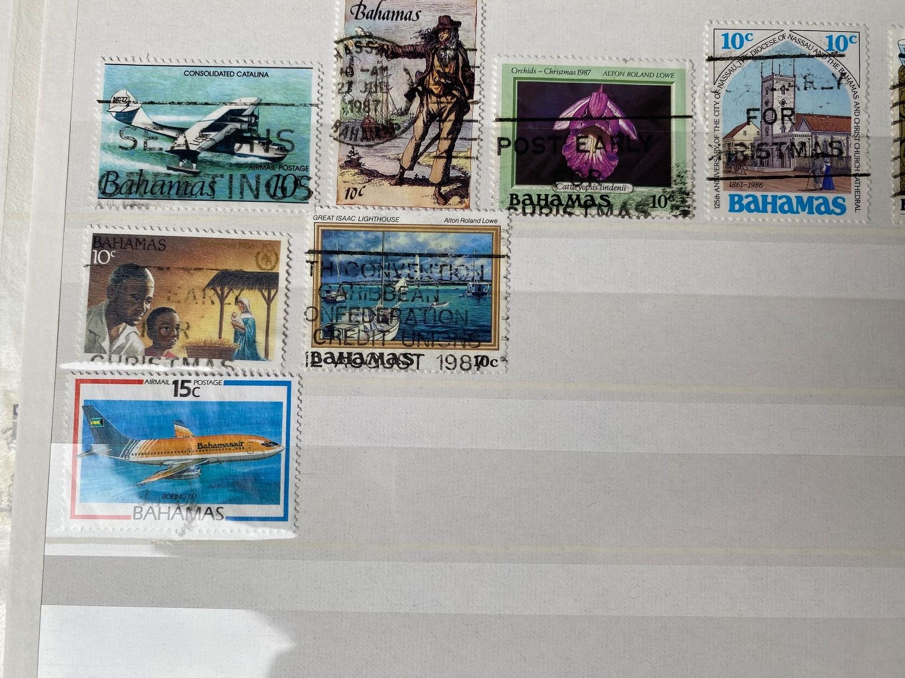 Tutti i francobolli: Briefmarken-Album "Overseas" – Usato da Egg b. Zürich venduto da sas_28l2 7