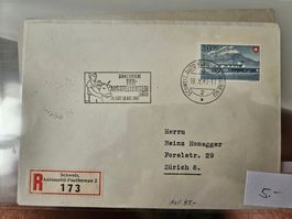 R Brief mit B37 1947 TIER ZH (Kat 35.--) für nur 5.--