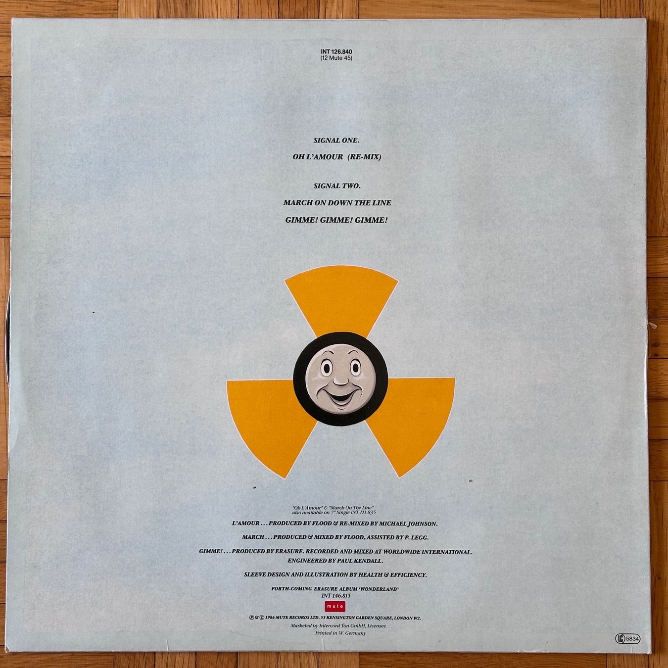 Vinyles: MAXI - Erasure - Oh L'Amour – D'occasion à Breganzona par Onairda75 1
