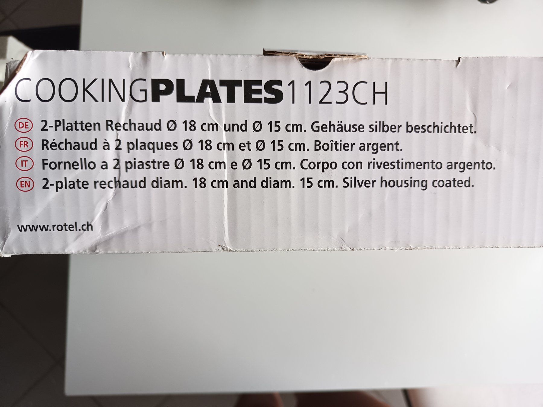 Cucine: Rotel Kochplatte 2 Platten Rechaud – Usato da Oberegg venduto da A-Z.Handel.Loehrer 5
