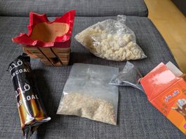 Weihrauch Set mit Kohle und Räuchergefäss