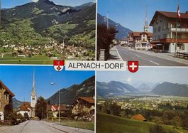Souvenir Karte Alpnach Dorf