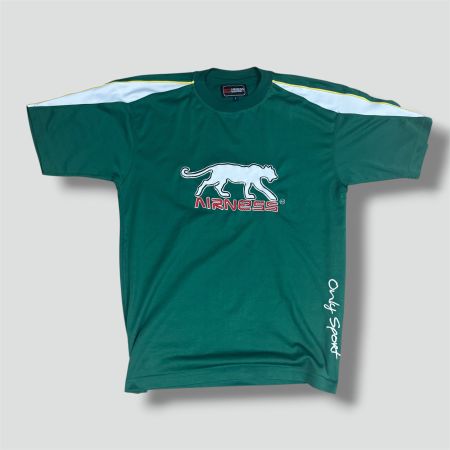 Airness streetwear 00s green t-shirt (nike adidas puma sty)