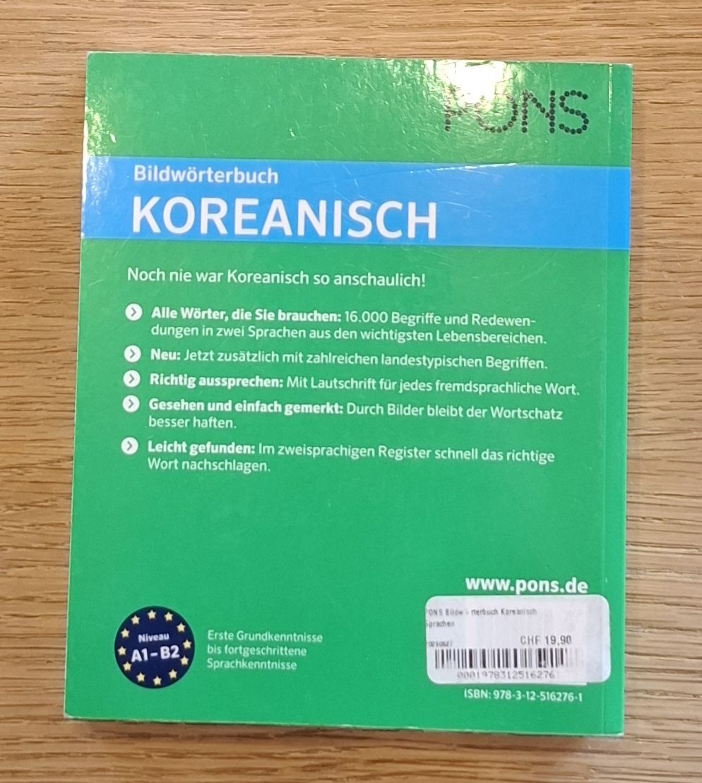 Livres: Pons Bildwörterbuch Koreanisch – D'occasion à Urtenen-Schönbühl par nerdgirl 1