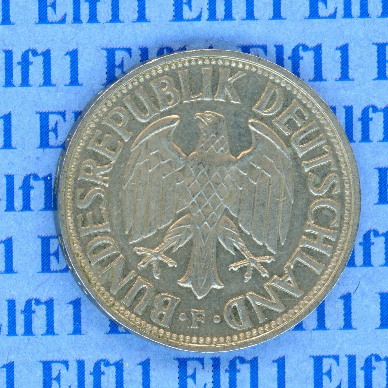 Tutti le monete: DEM___1.00 1966F unz 1 Deutsche Mark – Nuovo (secondo la descrizione) da Widnau venduto da Elf11 1