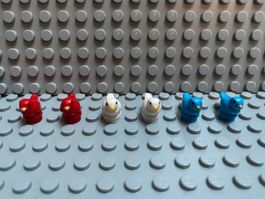 Lego Tiere - diverse Vögel