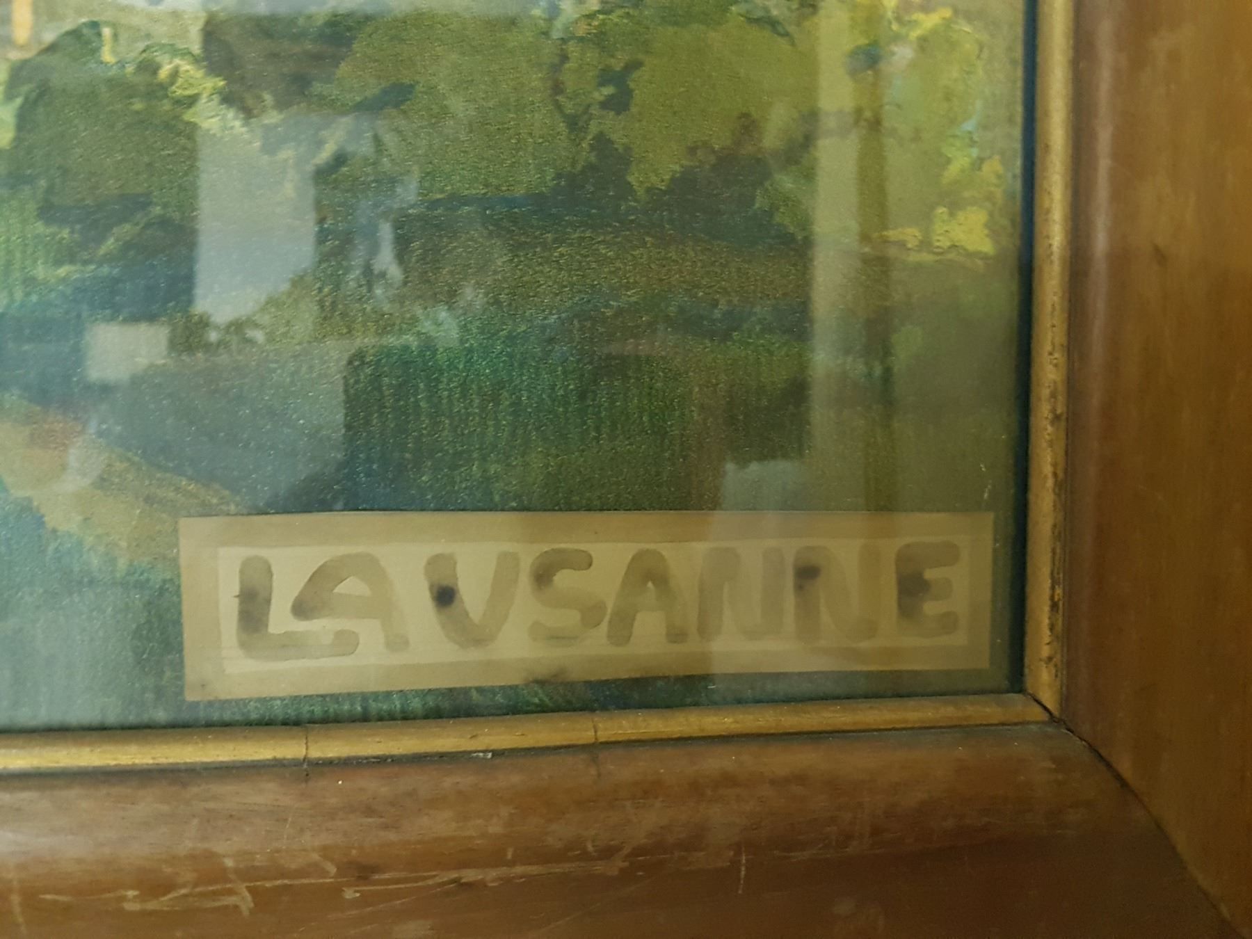 Dipinti: affiche Lausanne par De Jongh – Usato da Lausanne venduto da leneko 4