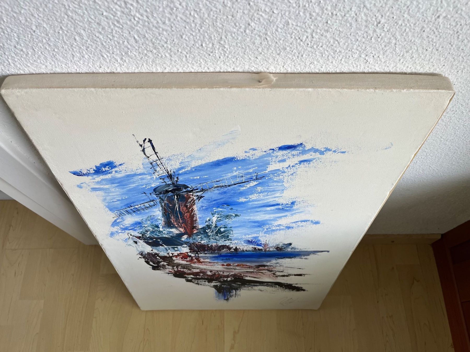 Dipinti: Ölgemälde Windmühle – Usato da Zürich venduto da Gurkis 2