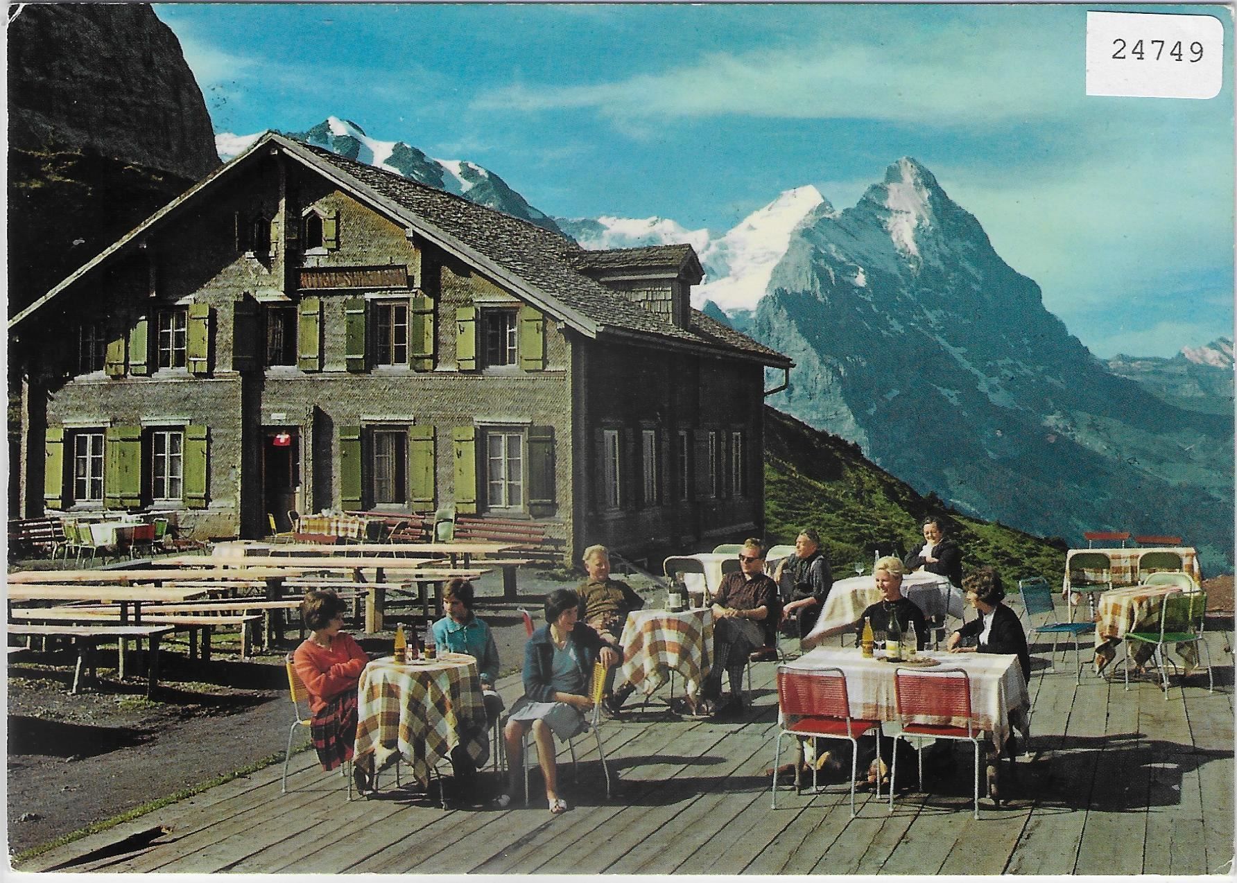 Cartes postales: Hotel Grosse Scheidegg - Grindelwald – Antique à Ettingen par Kartenplanet
