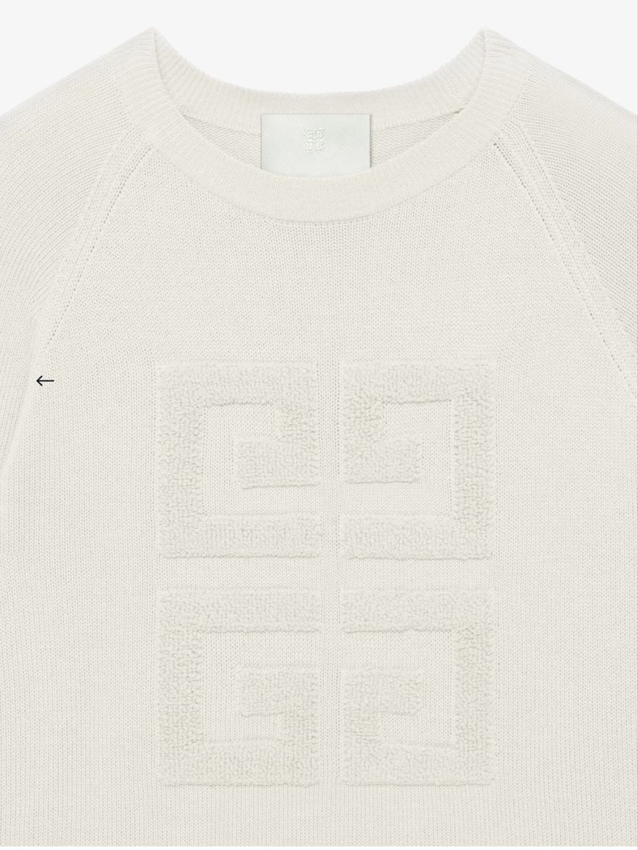 Givenchy Maglioni & Felpe: Givenchy 100% Cashmere 4G Logo Sweater – Nuovo e nell'imballaggio originale da Pfäffikon SZ venduto da Netiretta 1